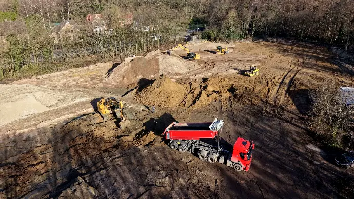 Voorbereidende werken  Detentiehuis Winterslag